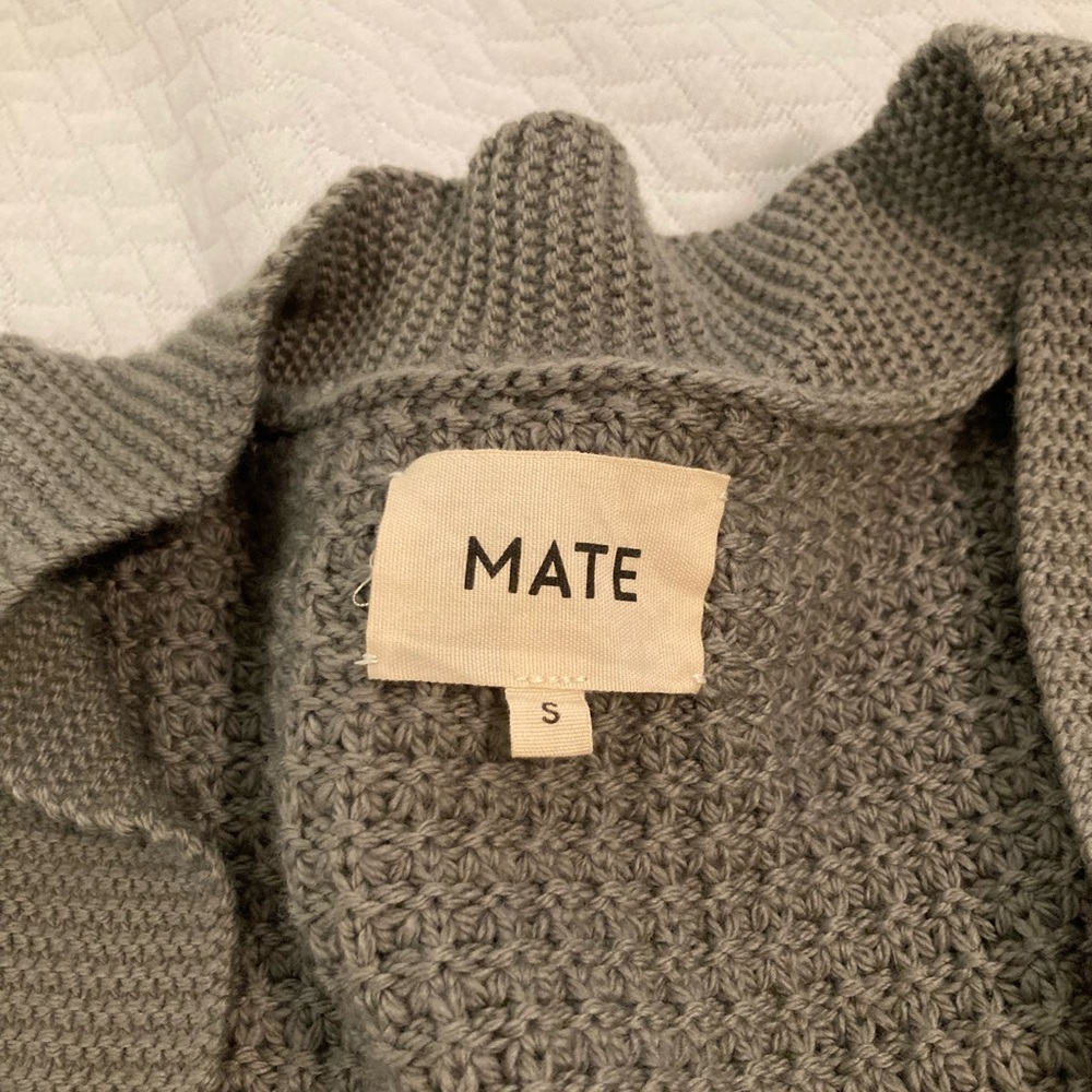 Mate The Label Merino Waffle Cardigan - Picture 4 of 6